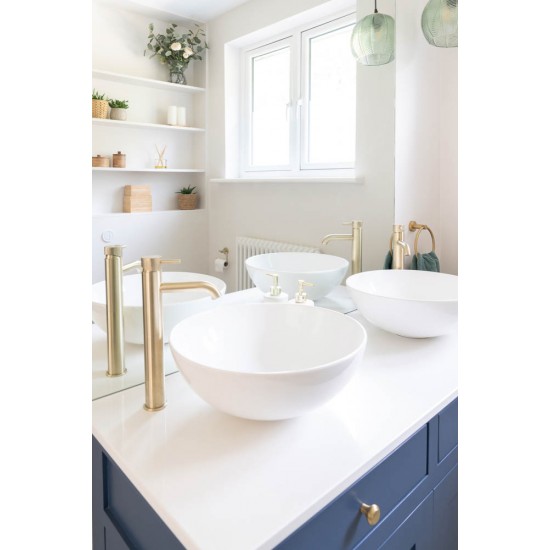 Νιπτήρας Μπάνιου Πορσελάνης Ceramita F434 40x40X14cm Επικαθήμενος χωρίς Υπερχείλιση Λευκό Ματ Νιπτήρας Μπάνιου Πορσελάνης Ceramita F434 40x40X14cm Επικαθήμενος χωρίς Υπερχείλιση Λευκό Ματ